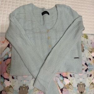 Abercrombie & Fitch Soft A&F Sweater in Ice Blue ❄️⛸️